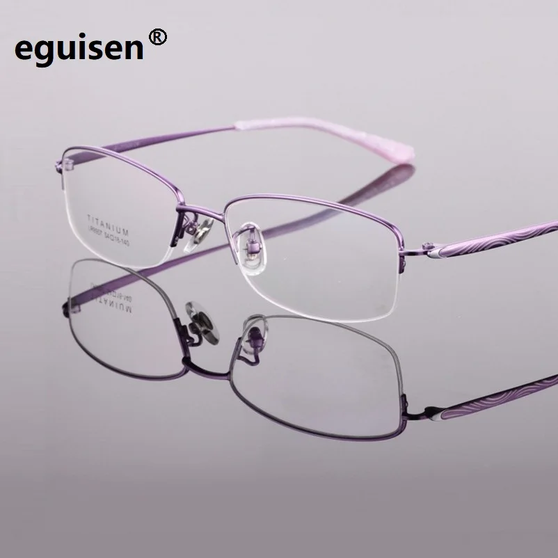 

Женская оправа для очков, ульсветильник Кая оправа из чистого титана, ширина-145