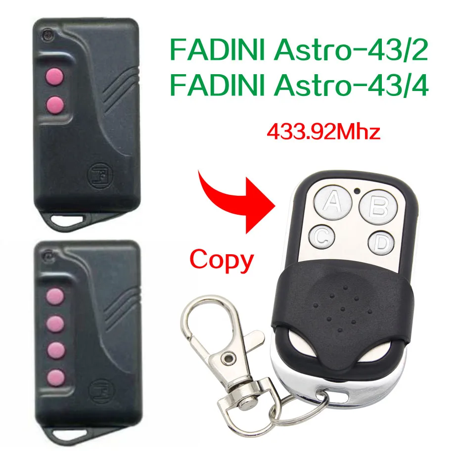 FADINI Astro 43/2 фурнитура для гаражной двери/пульт дистанционного управления воротами