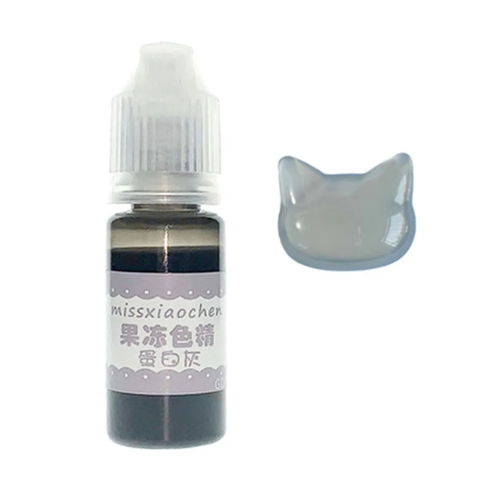 1 Уф смолы полупрозрачного типа желе затвердевают смолы ремесла для DIY Ювелирные изделия Плесень KQS8 - Цвет: 1