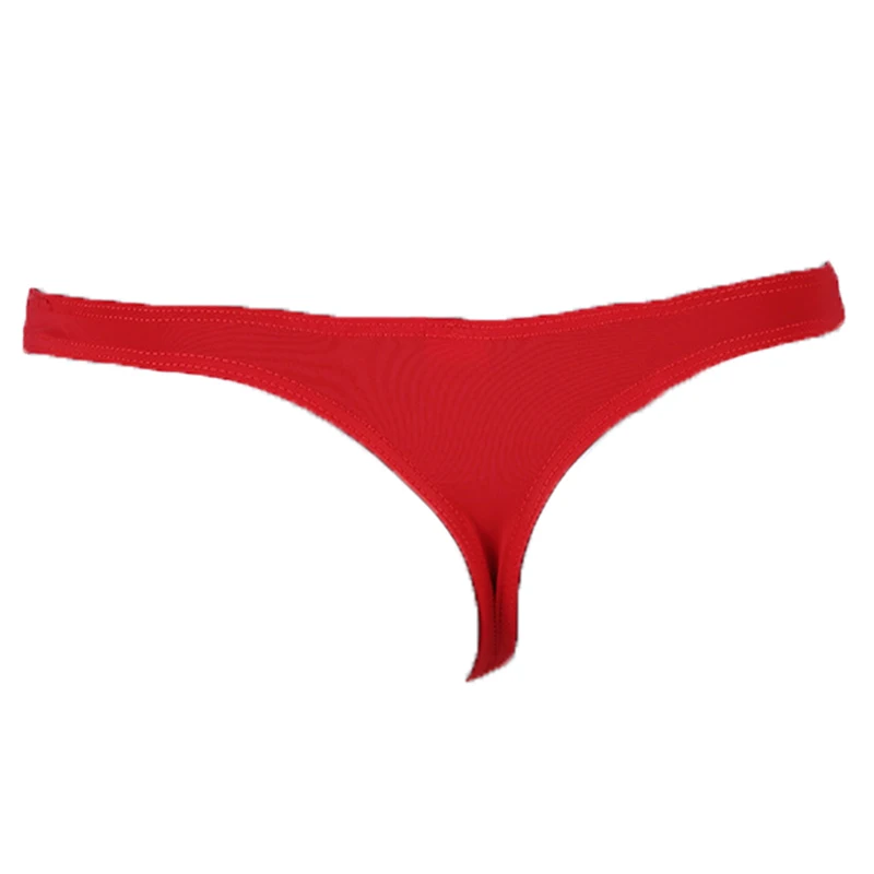 Мужские стринги с заниженной талией черные мягкие трусы танга бандаж для пениса