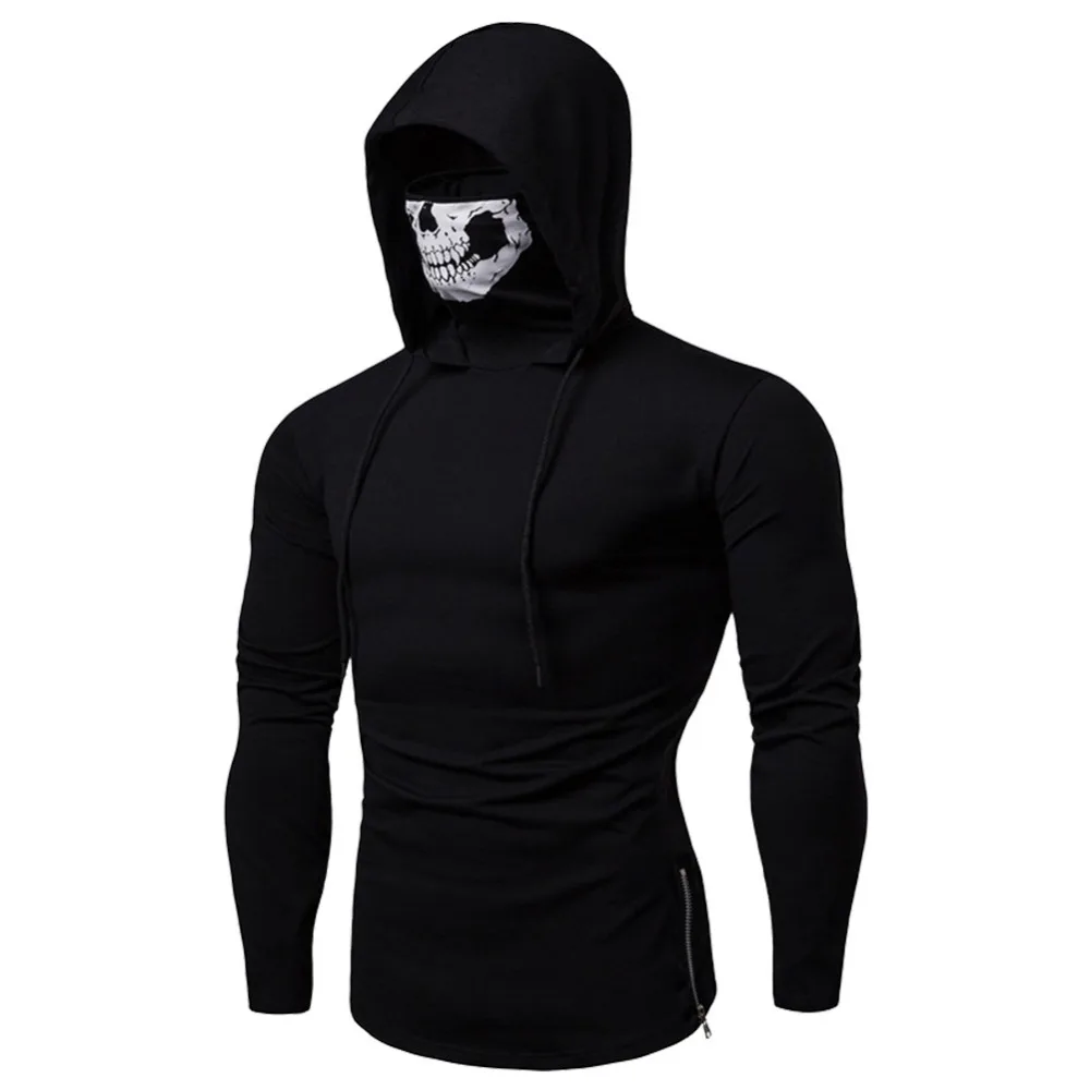 Толстовка стрейч с капюшоном для мужчин и взрослых свитшот изображением