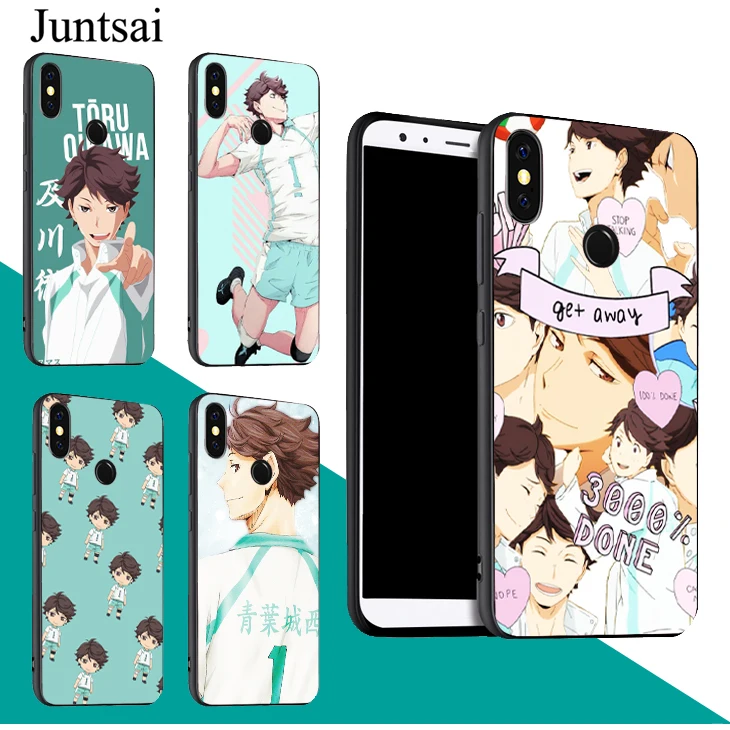 Чехол Oikawa Tooru Haikyuu для Red mi Note 9 Pro 9S 8T 8 9A 9C Mi 9T 10 Lite POCO X3 Couqe|Бамперы| |