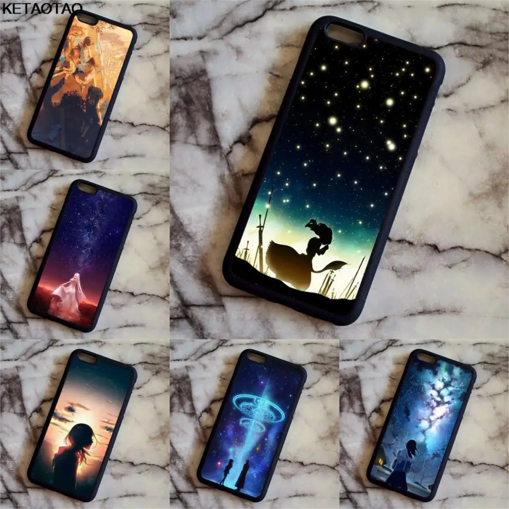 KETAOTAO Manga аниме Fate Stay Night чехлы для телефонов iPhone 4S 5C 5S 6S 7 8 SE 5Plus XR XS Max Мягкий ТПУ