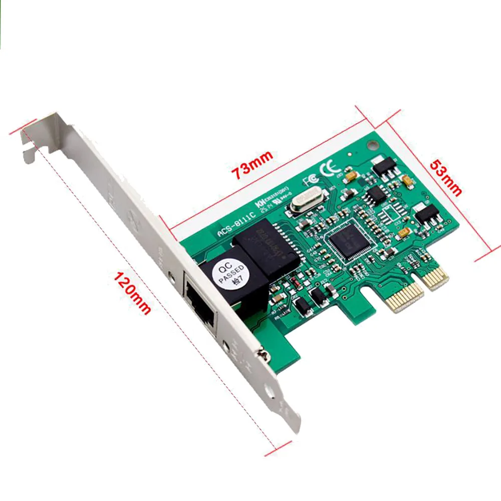 PCI E Express 1000M гигабитный сетевой контроллер LW 6M8 Прямая поставка|Сетевые карты| |