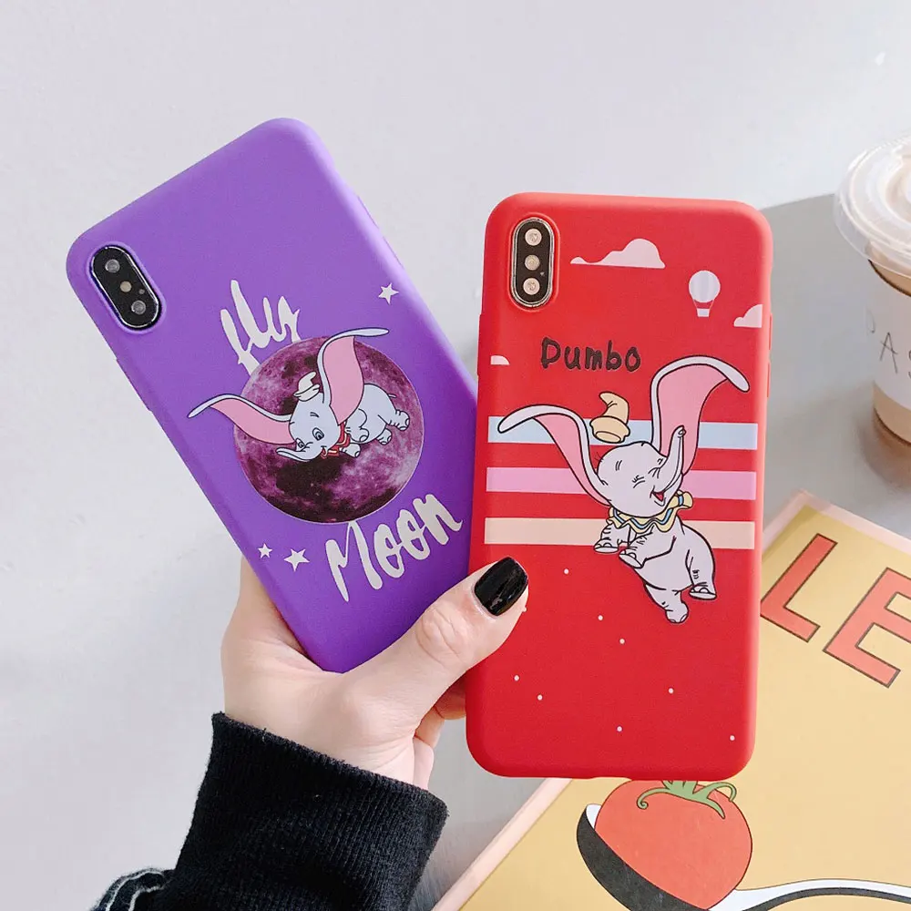 

TPU Case For iPhone 8 Plus 7 Plus X Xs XR Xs MAX Cases Soft TPU Silicone Cover For iPhone 7 8 6 Plus 6s Plus Case Cute Animal