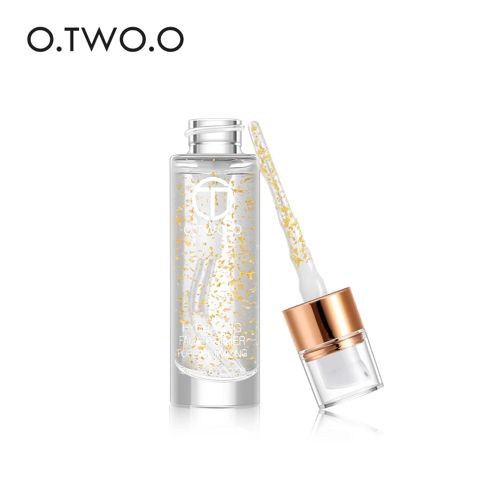 O. TWO. O 24k розовое золото, праймер для макияжа, увлажнитель для лица, эфирное масло, основа для макияжа, жидкая, 18 мл, горячая Распродажа, косметика
