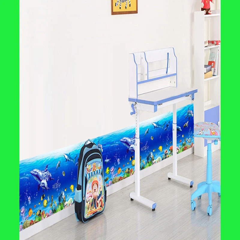 Мультяшные морские животные наклейка на стену Декор для дома фотообои со