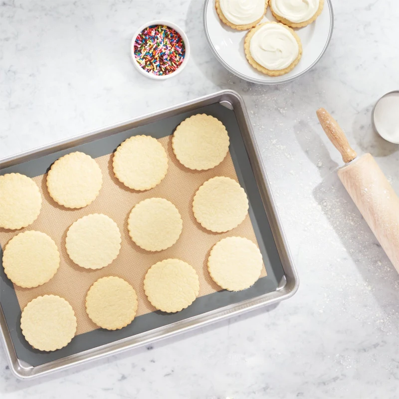 Антипригарным силиконовый коврик для выпечки торта Cookie Кондитерские инструмент
