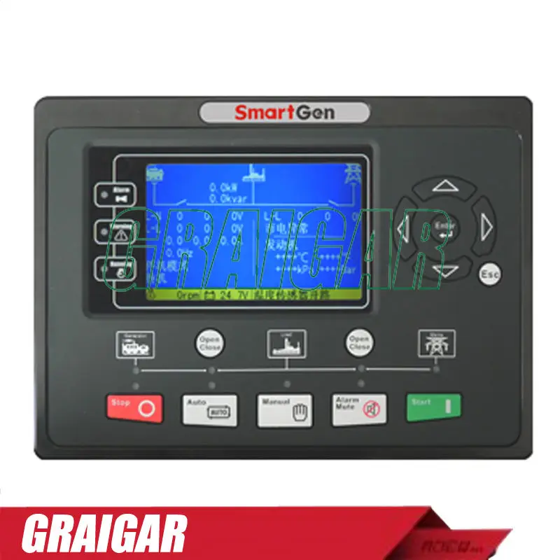 Новый контроллер генератора SmartGen HGM9320CAN|genset controller|controller gensetcontroller control |