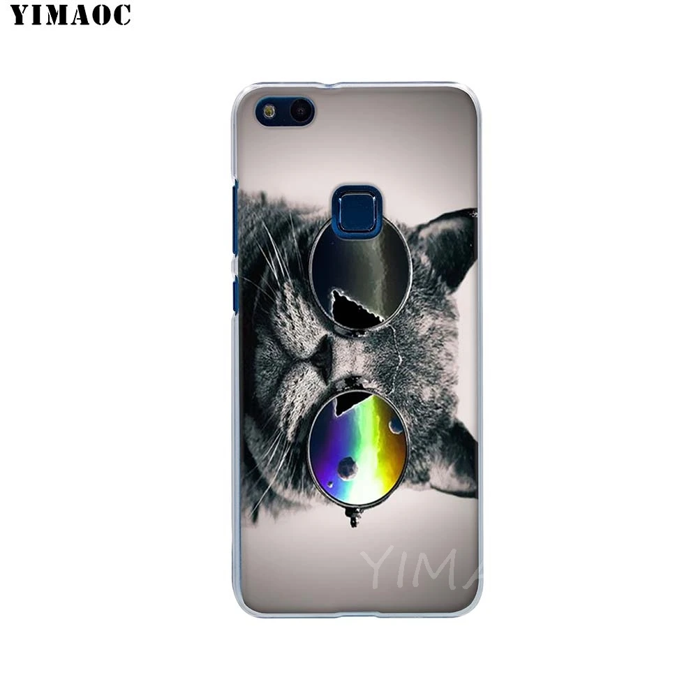 YIMAOC Cute dog cat Soft TPU Cover for Huawei Honor 6A 7X 7A Pro 8C Mate 10 Note 9 Lite Y6 Y9 Y7 Prime 2018 Cases |