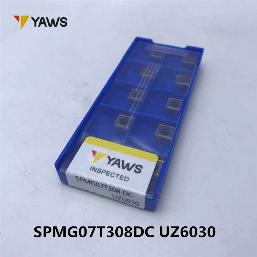 Вставки с ЧПУ SPMG090408 DC UZ6030 Индексируемые вставки для внутренней обточки из