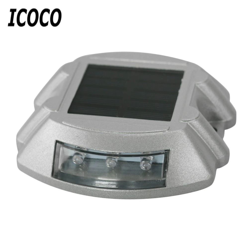 ICOCO 6 LED 2 шт Солнечные дорожные стержневые уличные беспроводные лампы