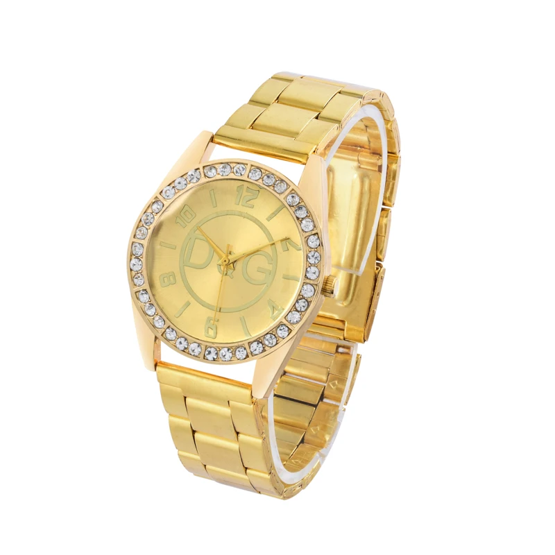 Reloj mujer Новый лидирующего бренда с медведем нержавеющая сталь для отдыха