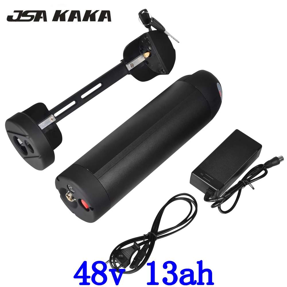

48V Battery 48V 13AH Electric Bike Battery 48V 13AH Lithium Battery for 48V 500W 750W 1000W Ebike Motor with 30A BMS+2A Charger