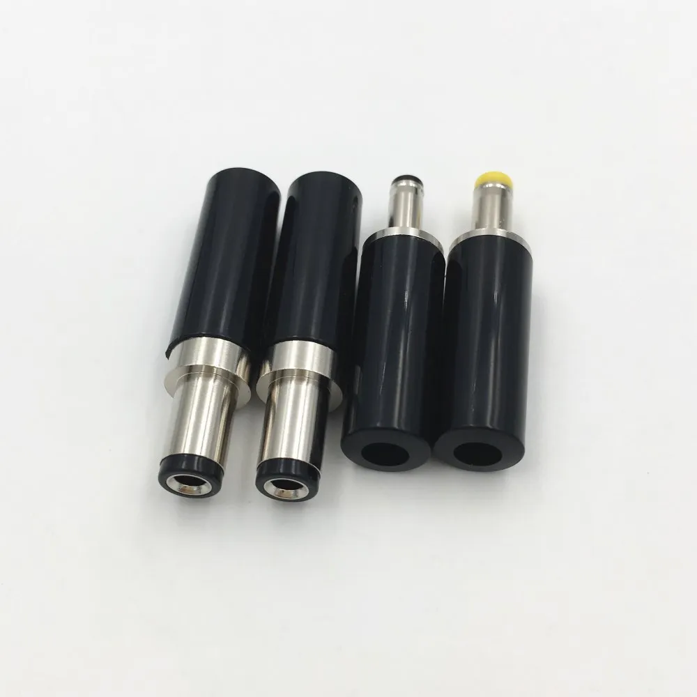 100 шт. медь 5 5x2 5/5 1/4 0x1 7/3 5x1 35 мм штепсельная вилка постоянного тока для припоя