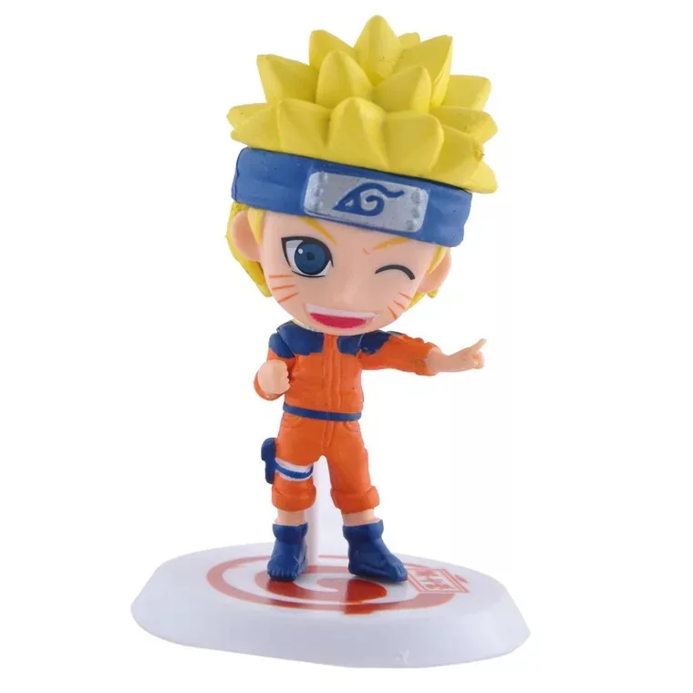 6pcs/Set Naruto Sasuke Uzumaki Anime Figure Toy Sakura Hatake Kakashi Iruka Japan Collections Gifts Toys Mini Model Doll | Игрушки и