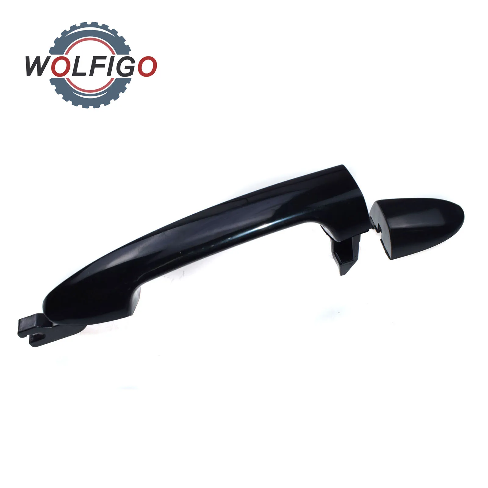 WOLFIGO для Kia Spectra Spectra5 2004 2009 наружная Наружная ручка двери правая и задняя черный