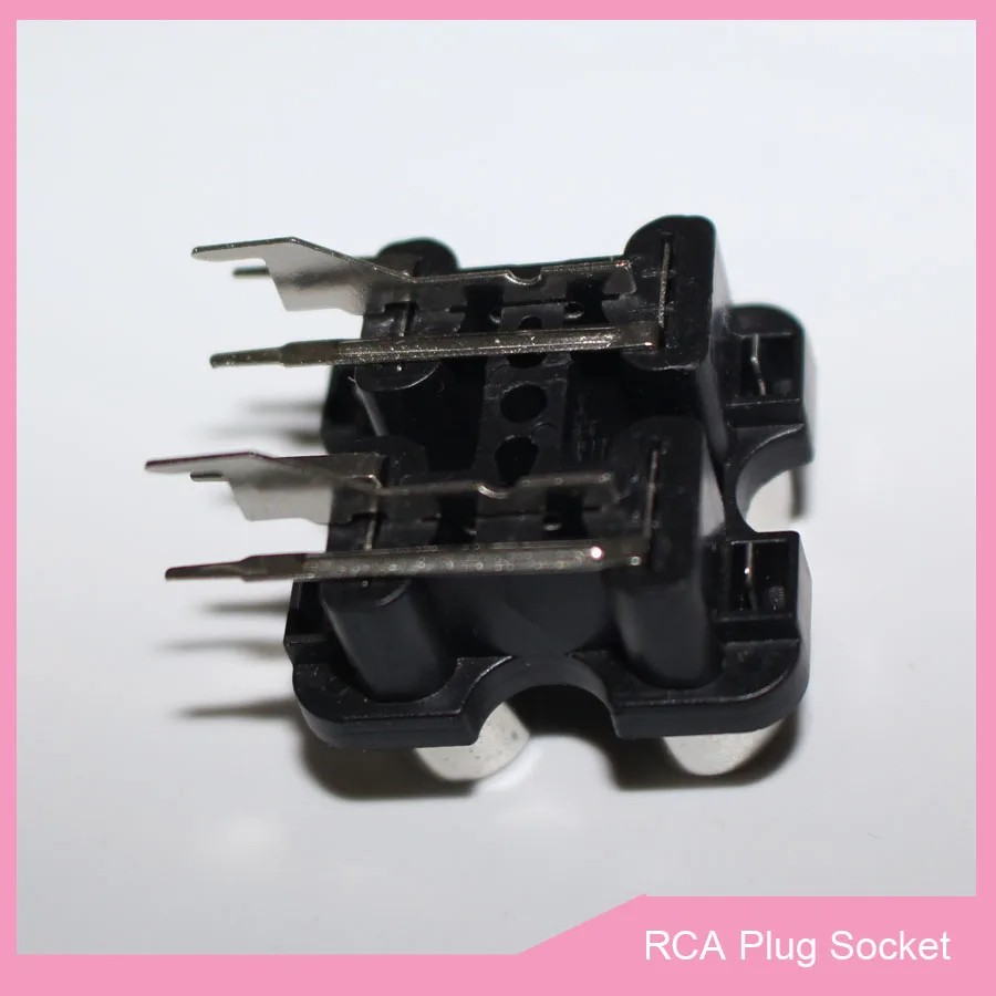 20 шт 4way 6Pin RCA Женский Аудио Видео штекер, AV концентрический разъем