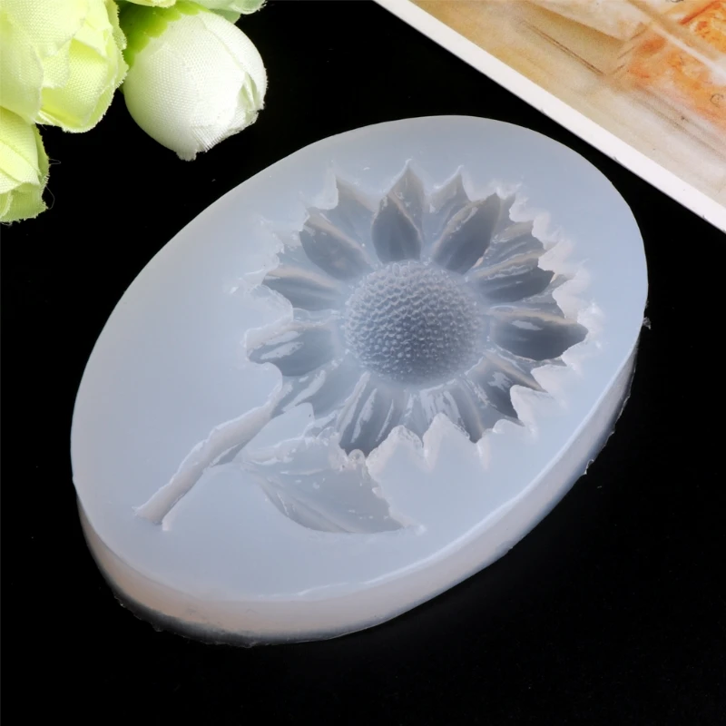 JAVRICK Jewelry Sunflower Shape Silicone Mold Jelly Chocolate Tool Decoration Baking Tackle | Украшения и аксессуары