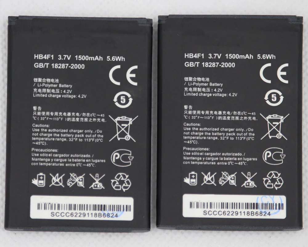 Новый аккумулятор HB4F1 на 1500 мАч для Huawei M860 Ascend U8800 IDEOS X5 E5832 телефона | Мобильные