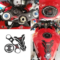 kodaskin motorcycle sticker front end upper top clamp decal tank pad protector for gsxr 600 750 gsxr750 gsxr1000 k6 k9 l1 06 17