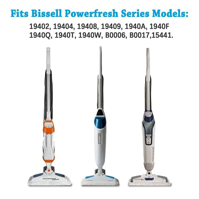 Топ!-2 шт. в упаковке Паровая Швабра колодки Замена для Bissell Powerfresh Паровая Швабра 1940 1440 1544 серии, модель 19402 19404 19408 1940A-1 шт