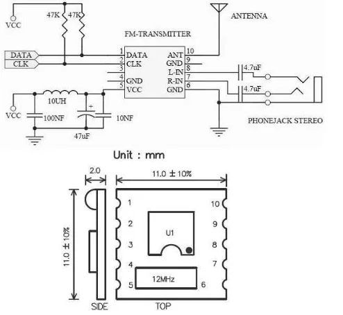 FM передатчик Модуль QN8027 SANC 1 шт./лот|aliexpress|modulemodule fm |