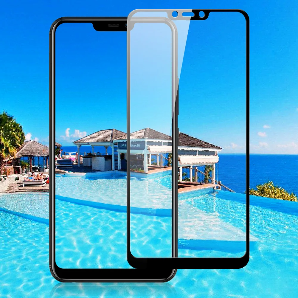 ABAY Премиум полное покрытие из закаленного стекла для VIVO Y95 Y81 Y83 Y71 Z3 V7 Y75 защитная