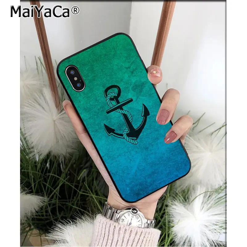 Мягкий Черный силиконовый чехол MaiYaCa из ТПУ для iPhone 5 5Sx 6 7 7plus 8 8Plus X XS MAX XR|Бамперы| |