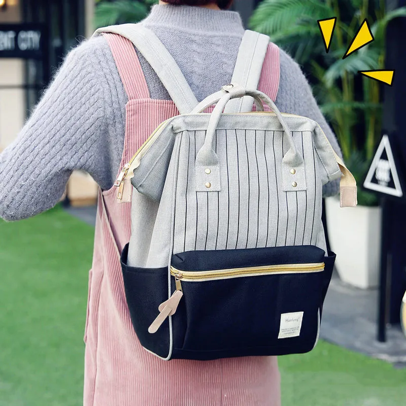 

Hot Sale Women Backpack Travel Bags Student School Bag Girl 15.6 inch Laptop Backpacks Large Capacity Rucksack Mochila Infantil