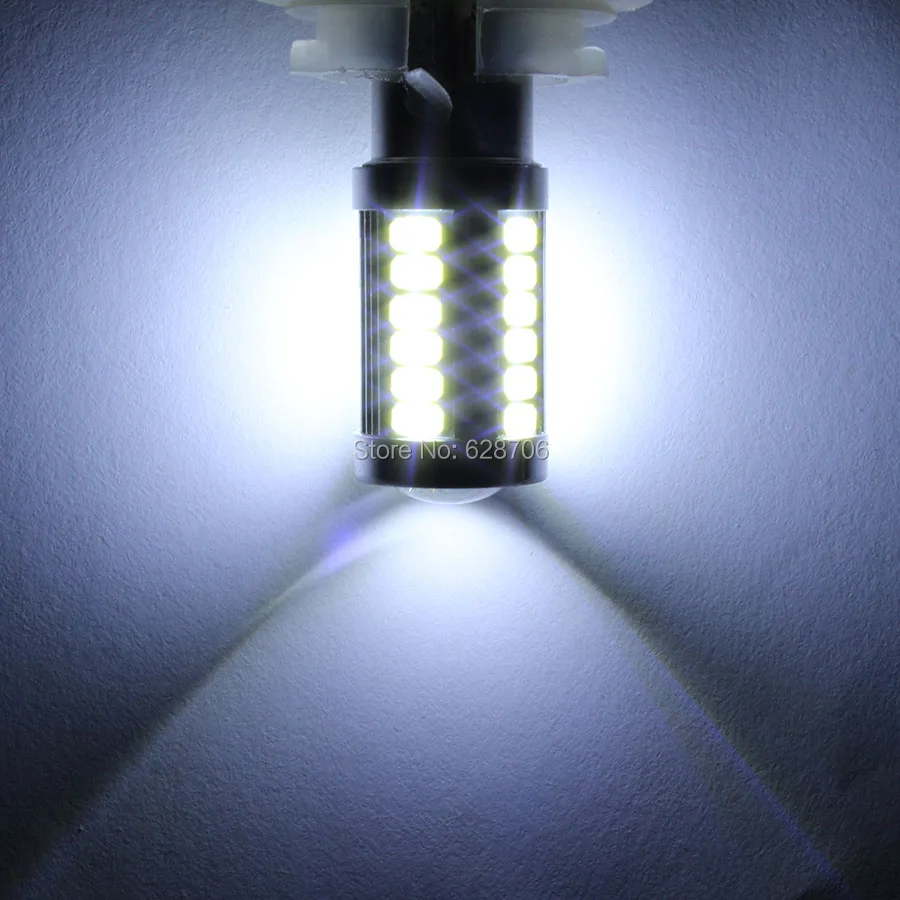 2 шт. автомобильные задние лампы высокой мощности T20 7443 7440 W21/5W 33 SMD 5630 5730|reverse bulb|t20