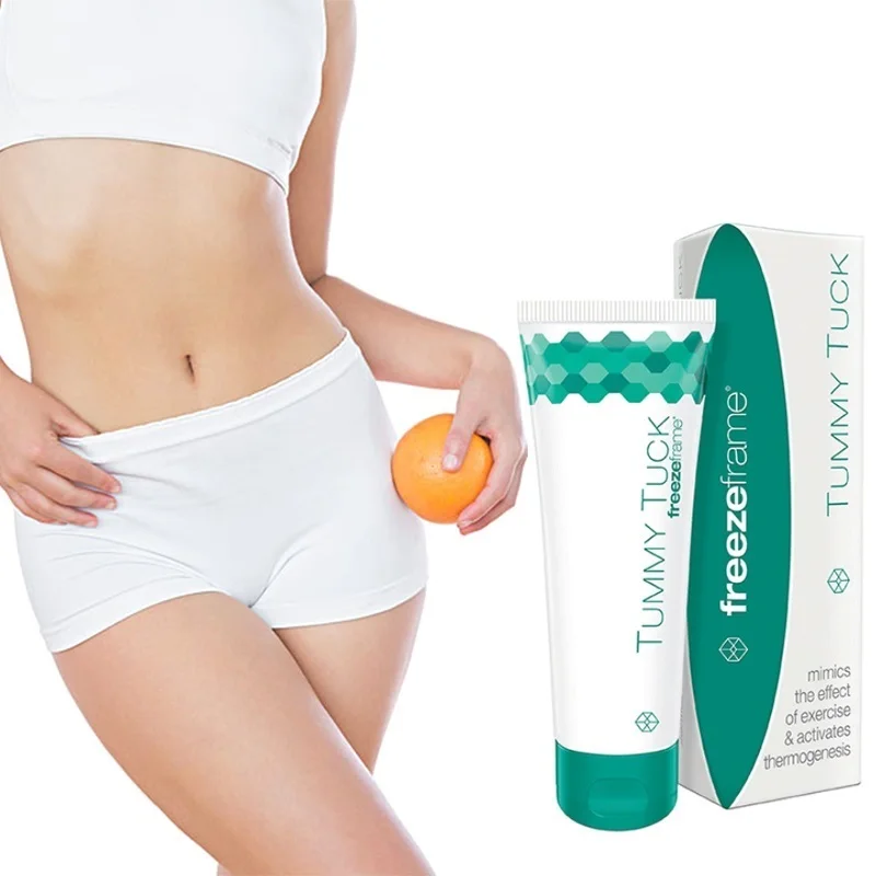 Крем для похудения Freezeframe Tummy Tuck крем сжигания жира имитирующий мышечные растворы