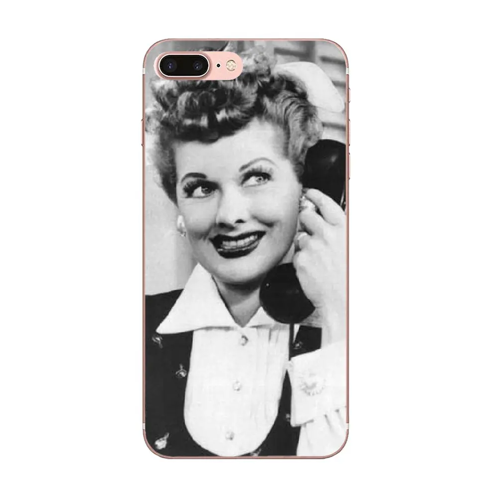 ТПУ лучшие чехлы для Galaxy A3 A5 A7 On5 On7 2015 2016 2017 Grand Alpha G850 Core2 Prime S2 I9082 I Love Lucy Lucille Ball