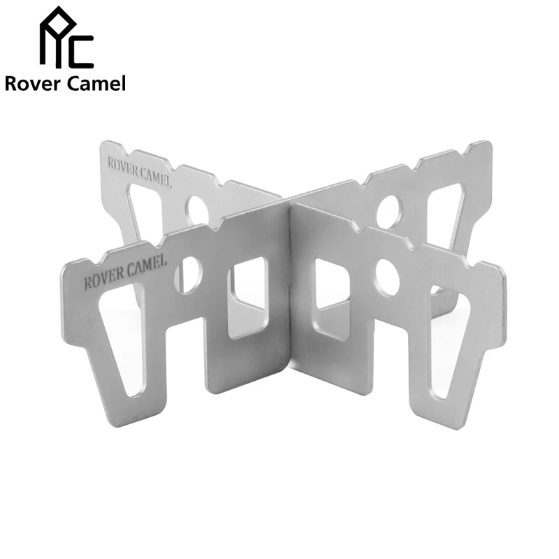 Rover Camel Портативный Кемпинг пеший Туризм титан/нержавеющая сталь стойки для