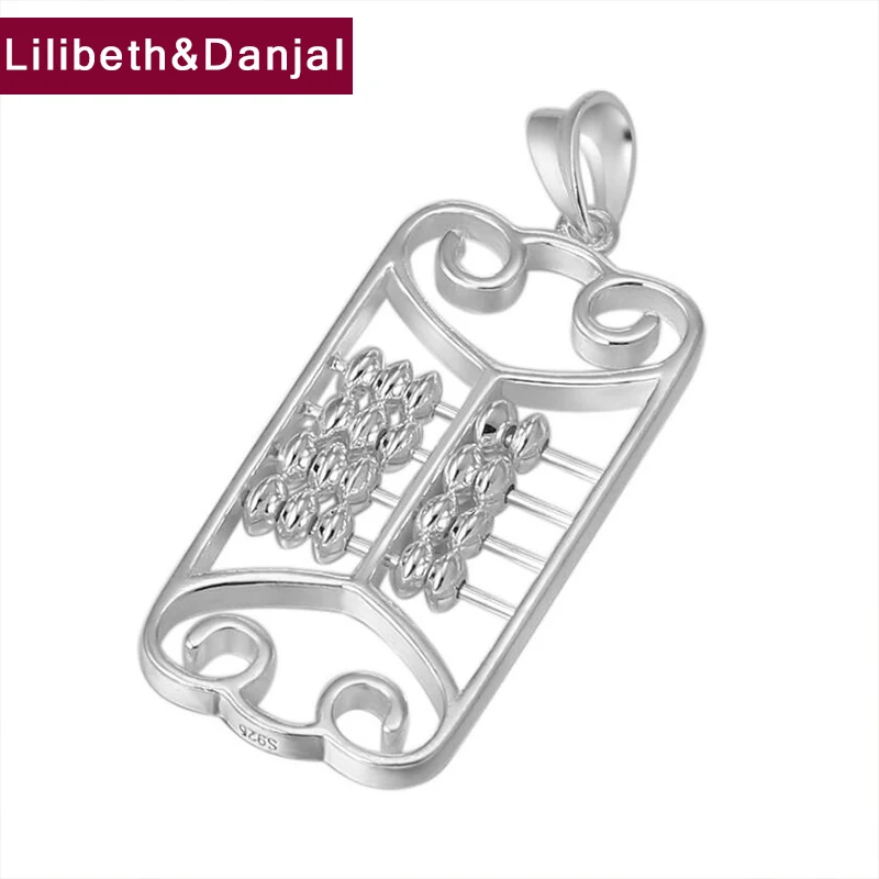 

Grinch Pendant 100% 925 Sterling Silver Jewelry Men Women Creative Abacus Charm Necklace Pendant 2020 Jewelry Christmas Gift P90