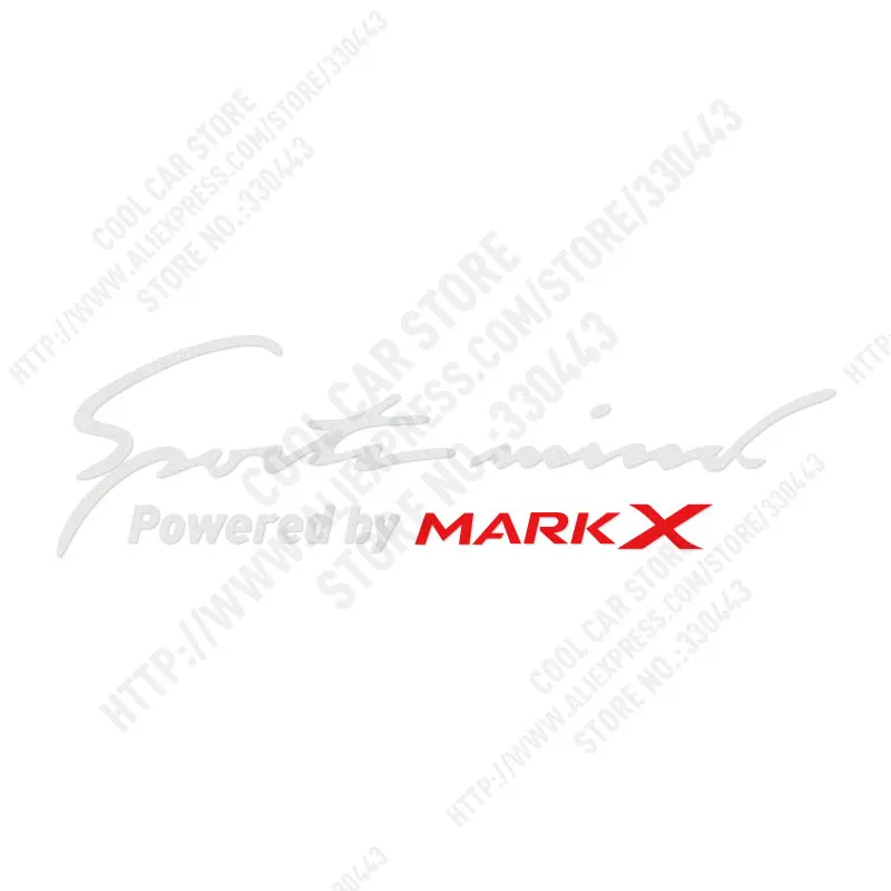Новое поступление спортивные Чехлы для автомобиля наклейки toyota mark x reiz внешние