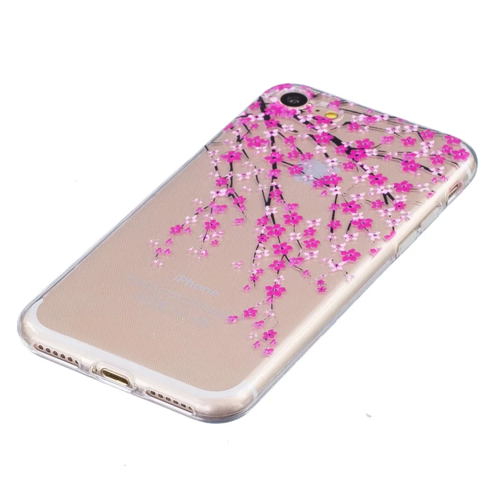 2016 Новый Чехол Для Apple iPhone 7 4.7 дюймов Облегчение ТПУ Мягкий Силиконовый Coque