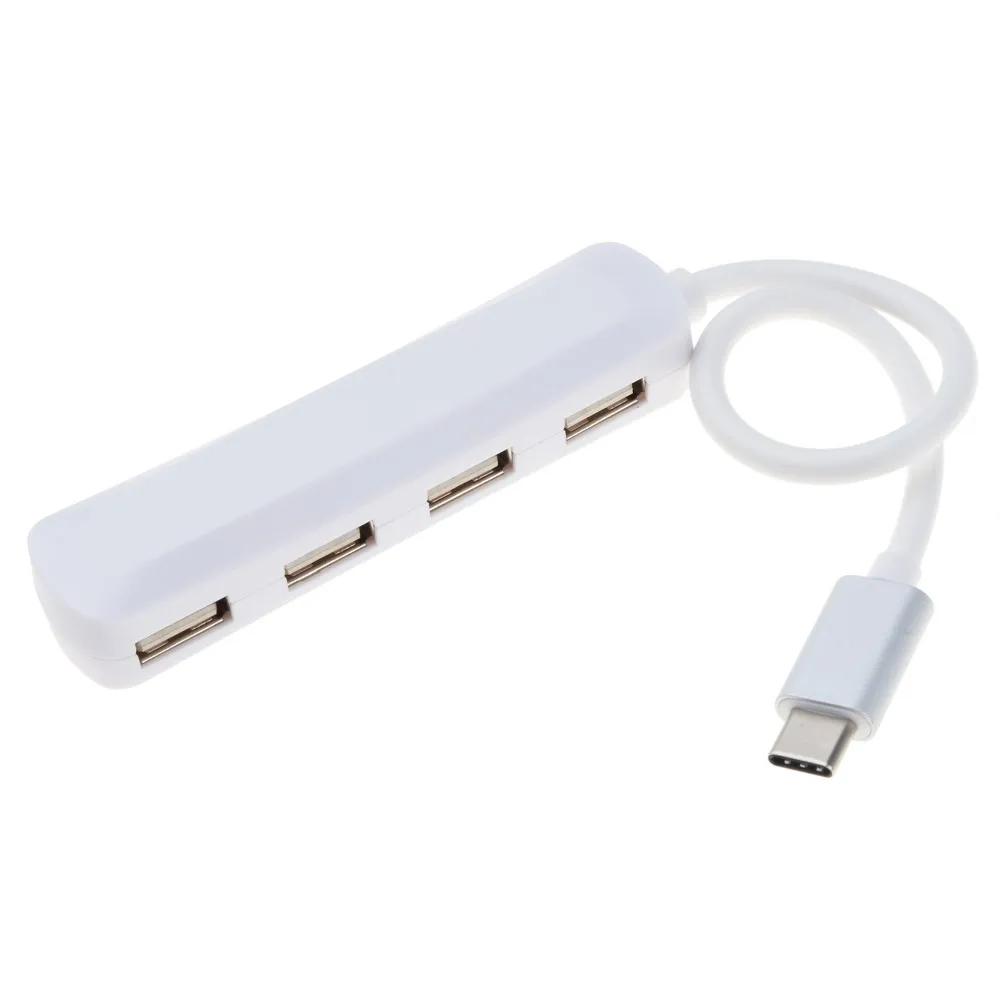 Bundwin Type c 4 портовый концентратор USB 3 1 к разъему разделитель адаптер для телефона