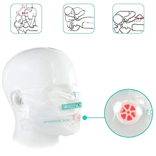 Портативная мини помощь при первой помощи Искусственное искусство 5 упаковок