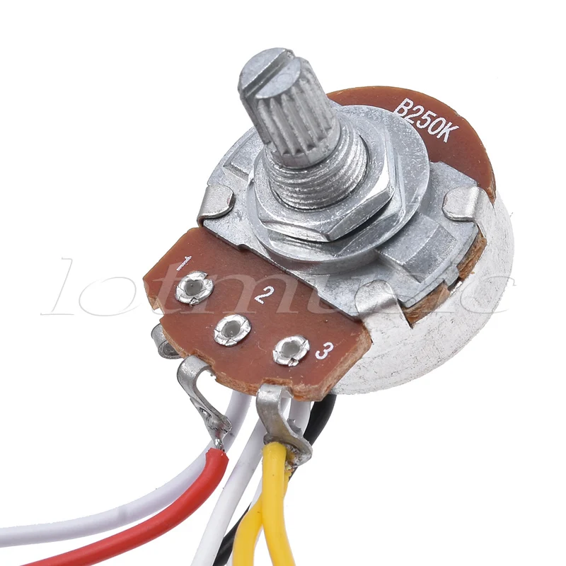 Комплект жгутов проводки для электрогитары крыла телекастера телекамеры 3