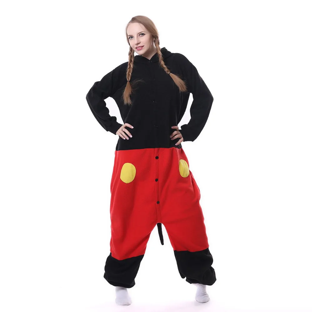 Новинка пижама Кигуруми для взрослых с мышкой Пижама унисекс карнавальный