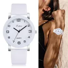 Женские Классические кварцевые часы Lvpai, белые наручные часы с браслетом, под платье