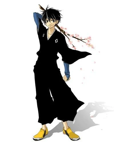 Kekkaishi Sumimura Yoshimori косплей костюм парик Бесплатная доставка на заказ для Хэллоуина