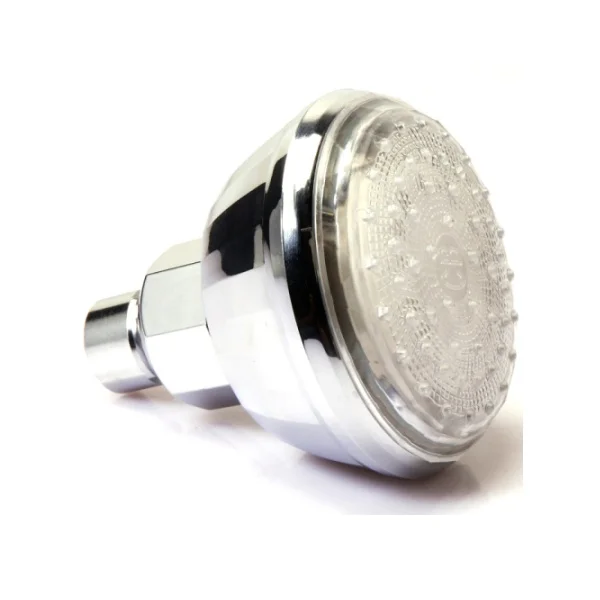 3.2 Inch Top Spray LED Bathroom Shower Head Faucet 5-LED Lights HandHeld Showerhead Bath Sprayers Sprinkler Dropship | Обустройство