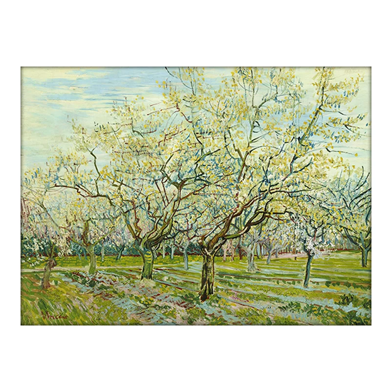 Ван Гог белый сад Сделай Сам Живопись по номерам художественная краска