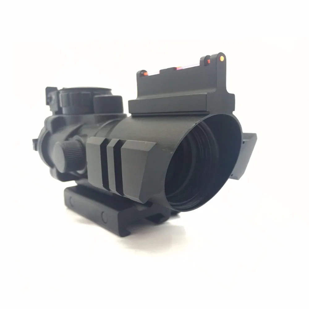 Тактический прицел для охотничьего ружья снайперская лупа 4x32 Acog 20 мм|Оптические