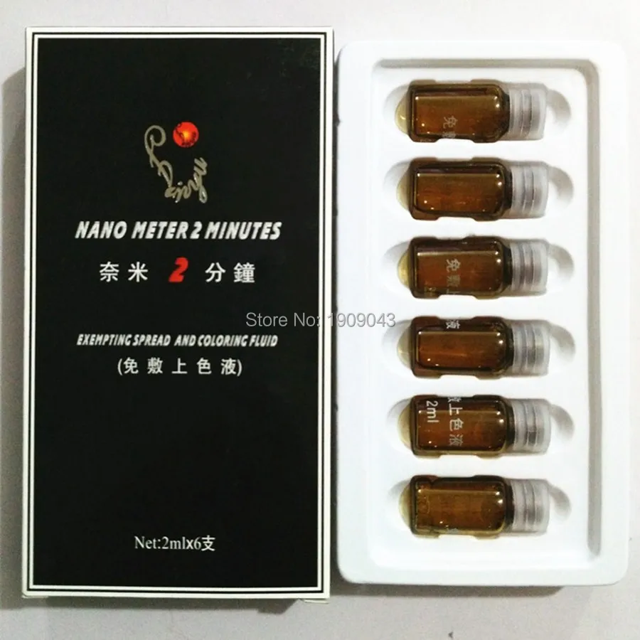 2 корт/лот эффективная татуаж бровей губ фиксированный цвет жидкость для