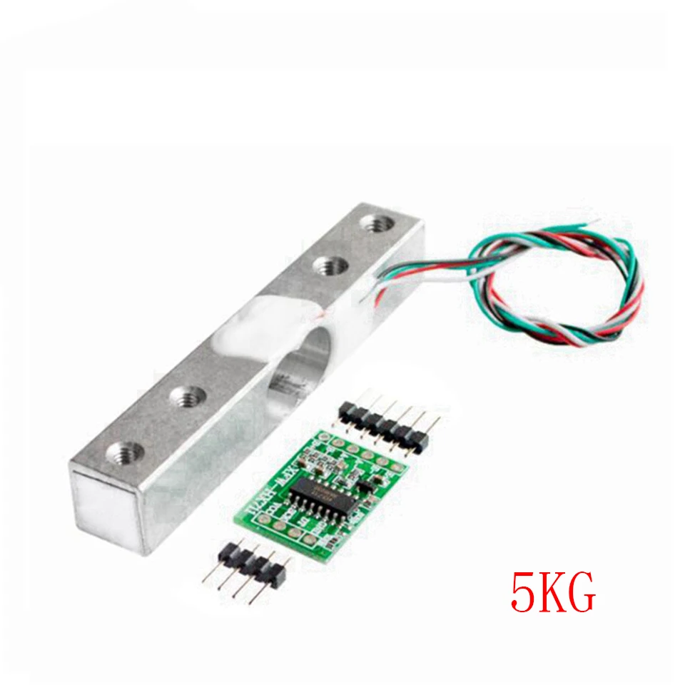 5KG 1 кг/5 кг, 10 кг, 20 кг по самой низкой цене, HX711 AD Модуль Вес Сенсор электронные весы Алюминий сплава весом Давление Сенсор - Цвет: 5KG