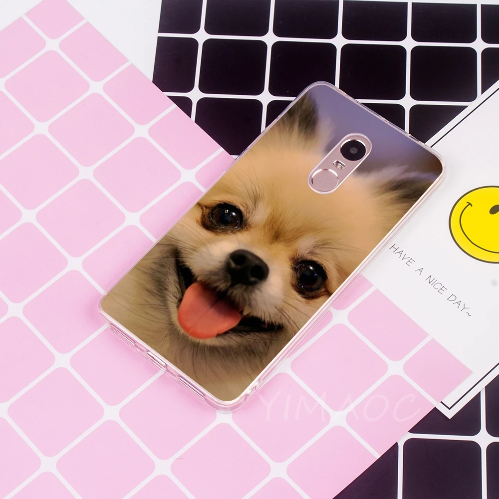 YIMAOC Pomeranian dogs Soft TPU Case for Xiaomi Redmi 6 4X 5A 4A S2 Note 4 5 Pro Plus Mi 8 9 SE A2 A1 MiX 2S MAX 3 |