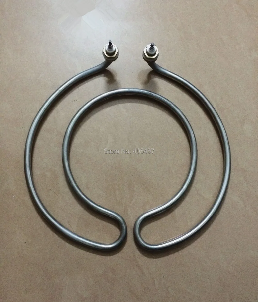 Двухкруглый жидкий нагревательный элемент двухкольцевая электрическая